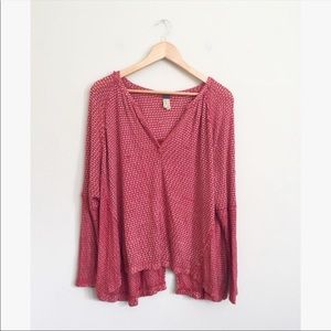 Free people knit sweater top